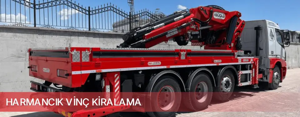 Harmancık İlçemi Vinç Kiralama
